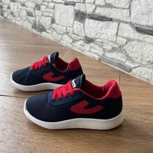 Tenis deportivos para niño/a  – Ligeros, cómodos y resistentes para uso diario - Rojo - Ver 4