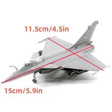 1/100 Diecast Alloy French  Rafale C  War Fighter Model Display - 1PC - View 8