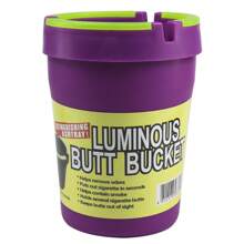 1PC Car Household Ashtray Plastic PVC Glow In The Dark Daily Use Gift - Multicolor - View 8