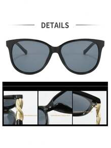 Lunettes de mode décontractées unisexes style œil de chat, convenant pour la remise des diplômes, la rentrée scolaire, la rue quotidienne, les séances photo, les achats