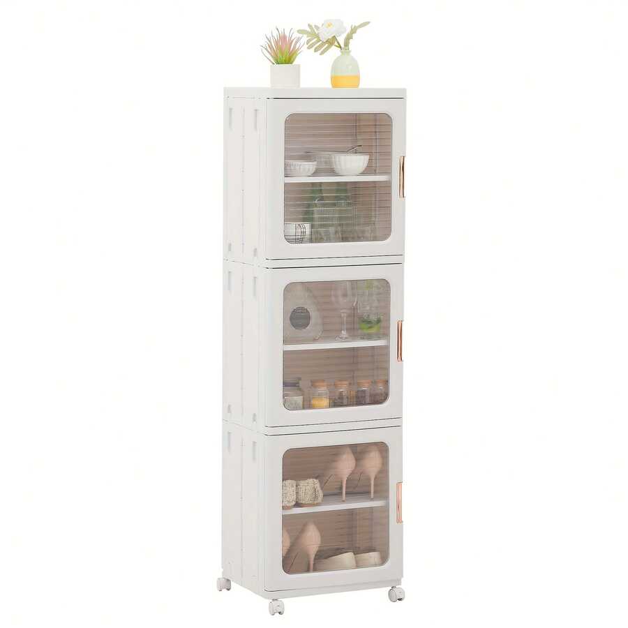 Kitchen Storage Set - Larghezza 24,5X Linea austriaca 28,5X Altezza 126 cm - Visualizzare 1