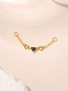 1pc 925 Sterling Silver Moss Agate Snake Shape Internally Threaded Flatback Labret Tragus Stud Conch Earring Tragus Helix Cartilage Piercing Gift For Her