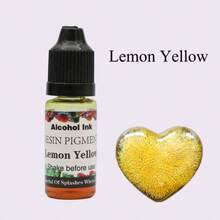 24 色 10ml 高浓度酒精基墨水，浓缩环氧树脂涂料彩色染料，非常适合树脂培养皿、杯垫、绘画、玻璃杯制作 - Alcohol Ink - 查看 30