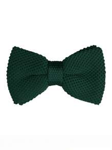 Children's Fashionable Knitted Double-Layer Bow Tie, Boys Girls Flower Girl Formal Wear British Style Baby Bow Tie, Suitable For 3-16 Years Old Kids To Wear For Performance, Wedding, Party, Daily