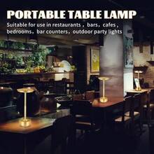 Wireless Portable LED Desk Lamp, Powered By Rechargeable Batteries, Touch Sensitive Dimming, With 3 Adjustable Brightness Levels, Suitable For Home Offices, Bedrooms, Hotels, Guest Rooms, Restaurants, And Outdoor Use - 彩色 - 查看 7