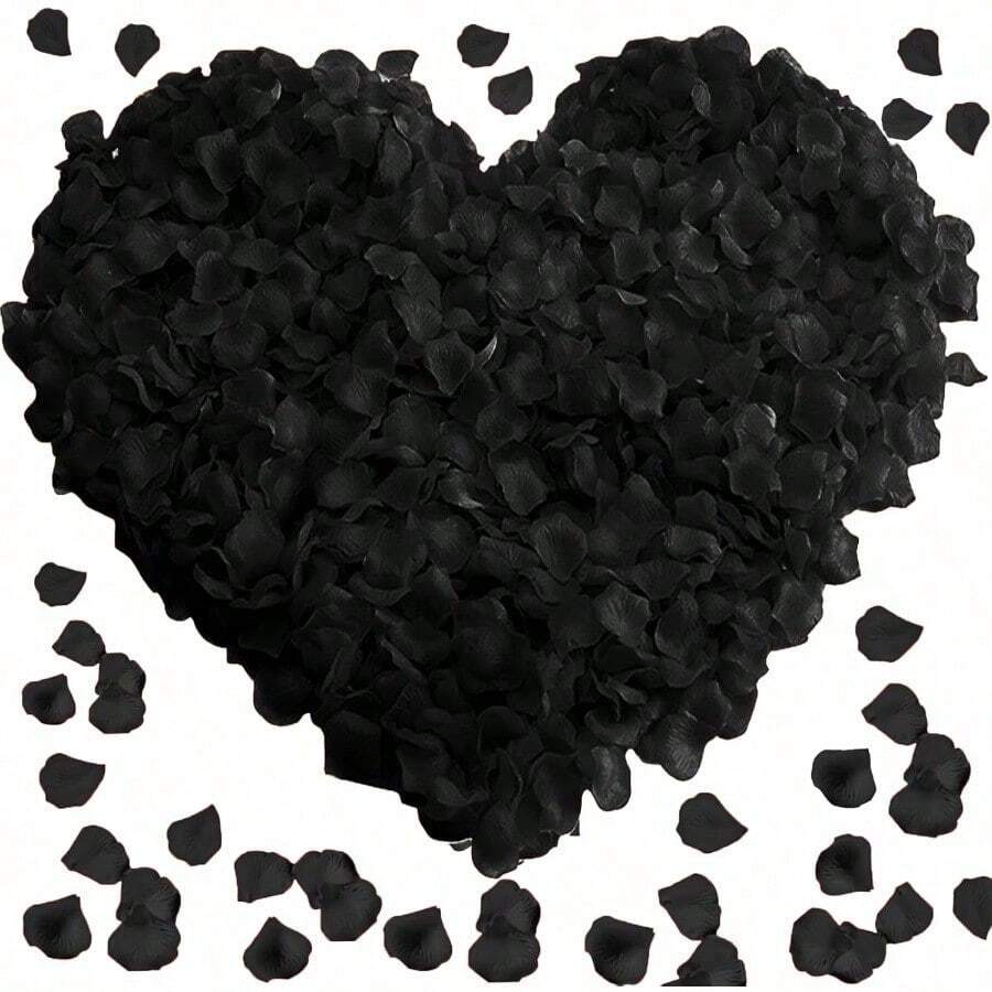 3000 Pcs Rose Petals Artificial Flowers Silk Petals Table Scatters For Romantic Special Night Decorations, Weddings, Valentine's Day, Proposals, Anniversaries, Bridal Showers Party Decor