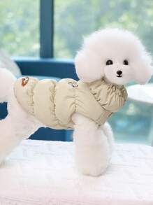 3-Layer Thick Winter Pet Clothes, Easy To Wash By Hand Or Machine, With Leash Ring For Safer Outdoor Use, Available In Multiple Sizes And Colors