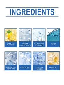 1件/100毫升浴室清洁剂，去除不锈钢水槽、淋浴房玻璃、浴缸水垢污渍 - 彩色 - 查看 11