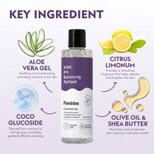 KOEC PH Wash - Natural Intimate Care For Women, Gentle Cleansing, Odor Control, Nourishing - Purple - View 4