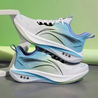 Zapatillas de running transpirables 2025, zapatillas deportivas casuales con patrón geométrico de tejido y cordones para hombres y mujeres, adecuadas para exteriores, gimnasio y todas las estaciones