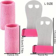 Gymnastics Wrist Wraps Set, Wrist Sweatband And Palm Protection Straps, Wrist Support Sports Accessories, Suitable For Workout, Breathable Moisture-Wicking Sports Wristband, Suitable For Men And Women, Applicable To Tennis, Soccer, Basketball, Running And Other Sports, Elastic Fit, Suitable For Various Activities, Multi-Functional Wrist Support, Fashionable And Practical, Anti-Sweat Wristband, Gym Wrist Gymnastics Wrist Wraps Set