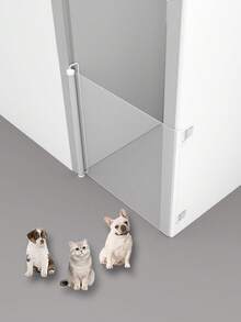 Retractable Pet Gate [Upgraded Anti-Climb Version], Universal For Cats & Dogs, Stair Barrier, Portable Foldable Safety Gate