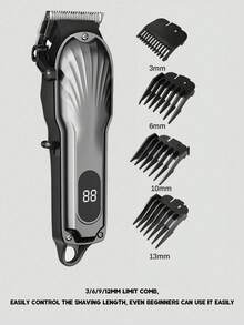 Quiet Cat Grooming Clipper, Wireless Cat Hair Trimmer For Matted Fur, Pet Grooming Shaver For Beauty, Suitable For Cats And Small Dogs - Dark Grey - View 9