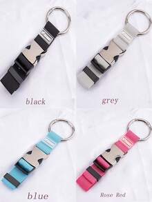 1pc Colorful Adjustable Luggage Strap, Portable Travel Luggage Belt With Release Buckle, Travel Accessories, Convenient To Carry, Anti-Theft Luggage Strap,Multi Function Holder Gripper,For Travel Flight Business Trip Holiday For Suitcase Backpack,Practical For Car/Outdoor Trips, Anti-Lost Luggage Tag Strap Summer Travel Essentials Workout School Supplies Camping Holiday Essentials Vacation Cruise.