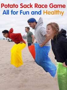 8pcs-Outdoor Games Potato Sack Race Bag For Outside Backyard Field Day Jumping Bags Carnival Birthday Party Games Potato Sack Race & Jump Bags,Durable Outdoor Family Games For Christmas, Birthday Parties, Carnivals , Halloween, Thanksgiving Day,Christmas Potato Sack Race Bags, Outdoor Party Games, Colorful Jump Bags, Birthday Graduation, Party, Field Day