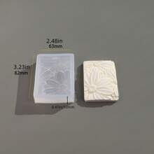 Handmade Chrysanthemum Soap Mold - Unique Plaster Hanging Decor, Aroma Diffuser, Ginkgo Leaf Silicone Design, Artist Home Decor Accessory Fragrance Hanging Plate Diffuser Car Fragrance Hanging Decor Mold