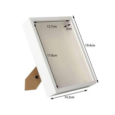 Shadow Box Frame Desktop Hanging Creative Wooden Pressed Flower Frame Shadowbox For Artwork Awards Keepsake Medals Tickets