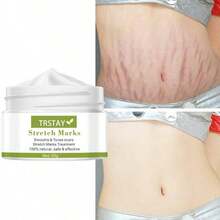 TRSTAY:"StretchFade Repair & Renewal Cream With Collagen, Shea Butter, And Natural Extracts For Smoother, Firmer Skin And Reduced Appearance Of Stretch Marks" - Hyaluronic Acid - Ver 4