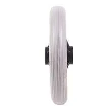 2PCS Heavy Duty Wheelchair Replacement Front Wheel Solid Tire Wheel - Gray - View 7