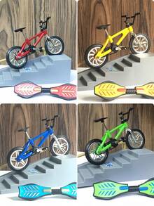 1 件娃娃屋迷你手指自行车、活力脚踏车、手指玩具滑板模型、袖珍场景 BJD 道具、时尚微型脚踏车、微型家居场景、逼真自行车、微型家居场景、道具配套装饰，可与小雕像、海盗船、环太平洋机甲、托雷拉莫斯雕像、大便小人雕像、雅致雕像组合，为摄影构建微型场景。 - 彩色 - 查看 6