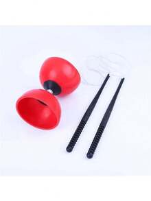 High Performance Smooth Spinning Chinese Diabolo, EVA Outdoor Fitness Cycling Training Entertainment Toy, Essential Back To School Sports Gear, Perfect Gift For Juggling Artists, Outdoor Activity Toy Diabolo Juggling Set, Smooth Spinning Toy For Back To School Sports Equipment, High Performance Diabolo Prop For Juggling Artists Performance, Outdoor Entertainment Toy Black & Blue Diabolo Set