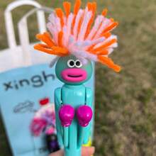 Fried Hairy Boxing Pen Neutral Pen Fun Funny And Good-Looking Ballpoint Pen For Primary School Students Cute Creative Pressure Relief - Multicolor - View 3