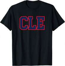 Camiseta de Cleveland, Ohio - Camiseta Cle - Negro - Ver 1