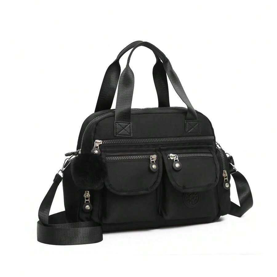 New Lightweight Waterproof Travel Bag For Women - 黑色 - 查看 1