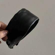 1 pieza Diadema vintage coreana versátil de esponja de PU, aro para el cabello de moda, para mujeres, diadema, aro para el cabello