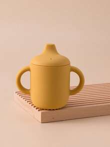 1PC Personalized Customization Name Pattern Silicone Baby Sippy Cup Print On Demand Baby Cups Custom Water Bottle Leakproof Baby Bottles Baby Tableware,Halloween Edit,Back To School Fashion,Christmas Gift - Multicolor - View 25