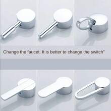 Bathroom Basin Faucet Switch Handle Kitchen Hot And Cold Shower Head Handle Mixing Valve Handle Accessories