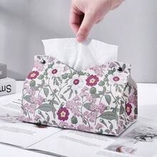 Hộp khăn giấy sáng tạo, hộp đựng khăn giấy bằng da cho phòng khách, phòng ngủ, túi đựng giấy vệ sinh đa chức năng, hộp khăn giấy họa tiết hoa, hộp đựng khăn giấy bằng da PU dày, hộp khăn giấy chống thấm nước, hộp khăn giấy trang trí cho nhà hàng, phòng tắm, ô tô, thích hợp cho nhà bếp, phòng ăn, phòng ngủ, phòng tắm, ô tô, hộp khăn giấy Ngày của Mẹ, thích hợp làm quà tặng Ngày của Mẹ và mùa cưới. - Nhiều màu - Xem 15