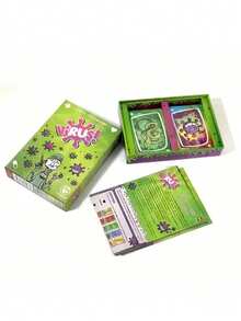 1 件套病毒 1/病毒 2 纸牌游戏玩具 - Tranjis 策略棋盘游戏玩具，适合 2-8 名玩家，采用独立包装设计（方便存放和携带），附有多种语言的说明（英语/法语/西班牙语），是最好的益智玩具，适合青少年/成人，适合家庭聚会和派对棋盘游戏，独特的礼物创意，棋盘游戏玩具。 - 彩色 - 查看 3