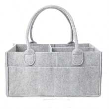 毛毡尿布包，婴儿用品收纳袋，户外妈妈包，毛毡尿布包