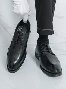 男士时尚一脚蹬乐福鞋，英伦风格商务休闲日常步行鞋，大码