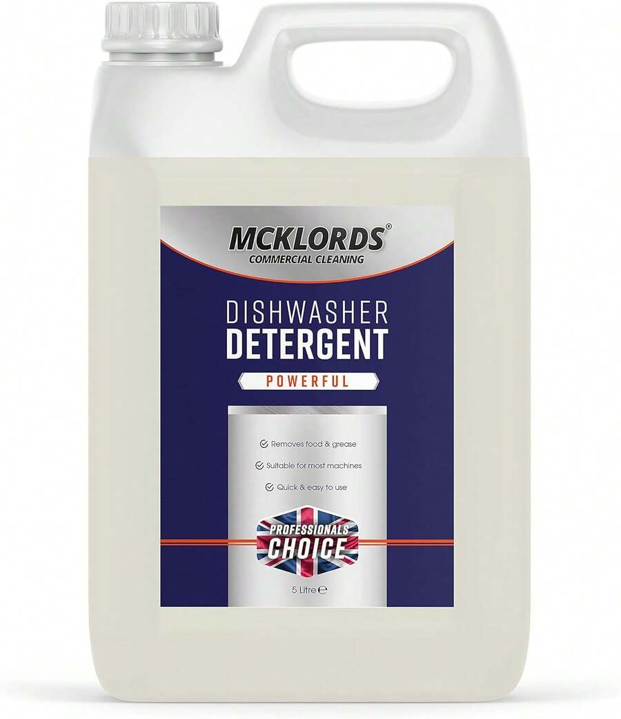McKLords Dishwasher Detergent, 5 Litre, Clear - 5 L (Pack Of 1) - View 1
