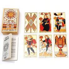 Tarot De Marseille De Conver 78 Lames Booklet French 78 Cards Of The Tarot De Marseille