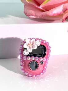 New Portable Finger Tally Counter With Flower Dot, Handheld Counter For Muslim Daily And Festival Occasions - Multicolor - View 2