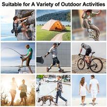 Small Fishing Backpack, Fly Fishing Shoulder Bag, Fishing Gear Bag, Waterproof|Wear-Resistant|Durable|Molle|EDC|Outdoor Tactical Messenger Bag, Men's And Women's Shoulder Backpack, Suitable For Outdoor Shooting Range, Hiking, Fishing Camping, Daily Carry Small Gym Bag - màu đen - Xem 6