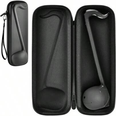(SOLO ESTUCHE) Estuche compatible con Otamatone [Edición en inglés] Instrumento musical electrónico japonés, sintetizador portátil, instrumento