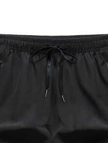 3pcs/Set Teens' Casual Versatile Fashion Shorts - Army Green - View 3