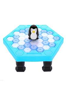 Kids Funny Knock Ice Blocks To Rescue Penguin Game, Exercises Logic Thinking And Hand-Eye Coordination, Educational Toy, Interactive & Stress Relief Toy Set, Portable, Great Gift For Birthday/Holiday - Multicolor - View 9