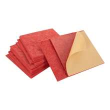 YUNRUX 9mm 12pcs High Density Acoustic Panels, Soundproofing Panels For Studio, Office - Red - View 5