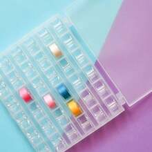 1pc Sewing Machine Spool Box, 25/36pcs Transparent Shuttle Cores, 25/36pcs Empty Spool Storage Box, 25/36pcs Transparent Plastic Storage Box, Used For Household Sewing Accessories And Art Supplies - White - View 14