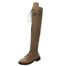Women Over-The-Knee Boots - Black - View 10