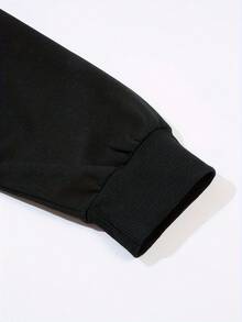 Ropa de otoño e invierno talla grande, sudadera de cuello redondo para mujer, suelta y casual, con estampado de corazón y letras, para uso diario