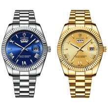 Fashion BINBOND B0733 Men Fashion Business Sports Quartz Watch 50M Waterproof Luminous Classic Calendar Creative Clock Men Wristwatch Birthday Gifts For Father, Husband, Brother Business Partners Built-In Battery Imported Japanese Automatic Quartz Movement - 彩色 - 查看 11