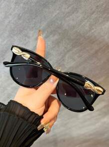 Lunettes de mode décontractées unisexes style œil de chat, convenant pour la remise des diplômes, la rentrée scolaire, la rue quotidienne, les séances photo, les achats