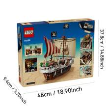 LEGO 75639 ONE PIECE The  Pirate Ship Building Toy Set