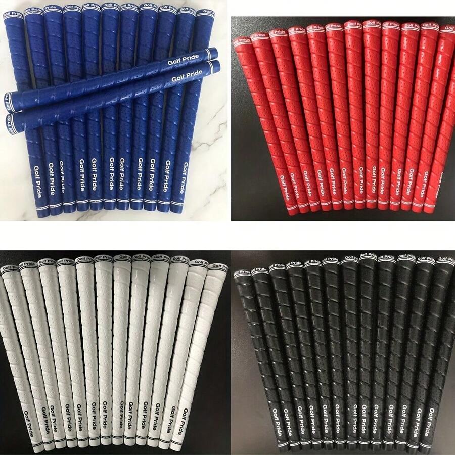 13PCS/Set 2G Golf Grip Standard Yarn Anti-Slip Golf Iron Club Grips, Golf Accessories - 13PCS White Standard - View 1